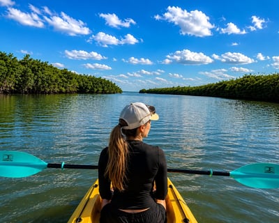Single Kayak Rental at Sebastian Inlet