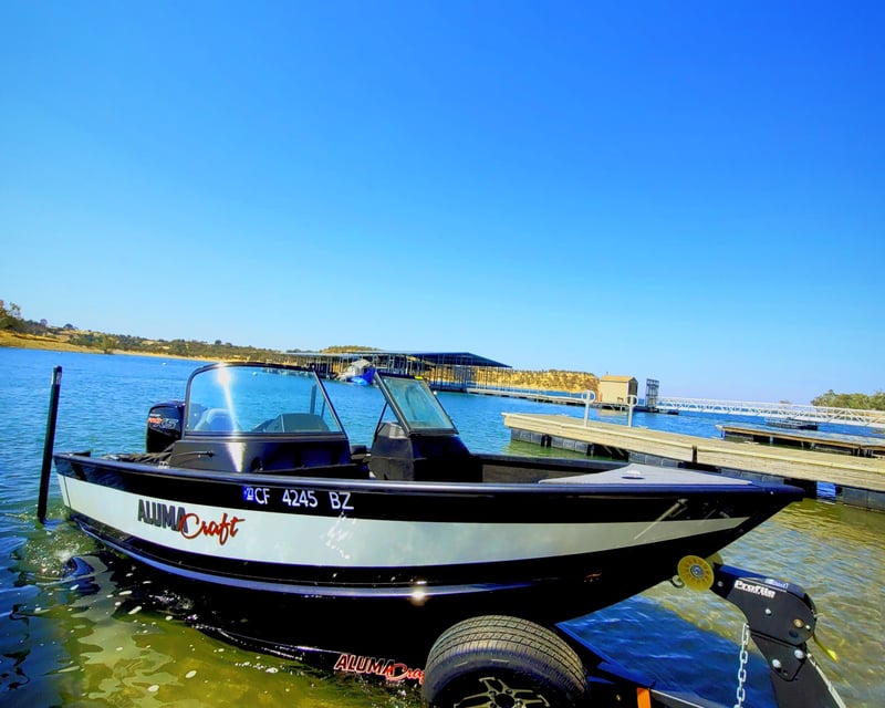Full-Day Fishing Boat Rental on Lake Camanche