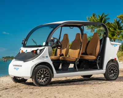 4-Passenger Electric Car Rental in Key West