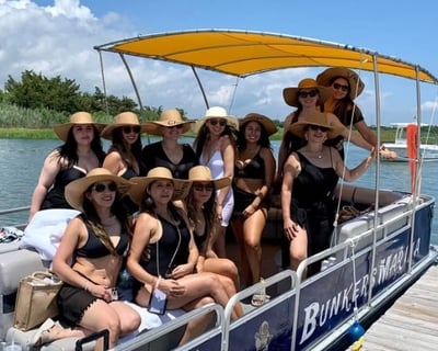 12-Passenger Pontoon Boat Rental in Wildwood