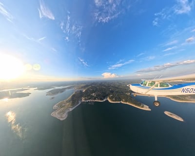 Fly a 30-Minute Canyon Lake Scenic Flight From San Marcos