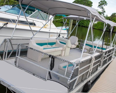 24' Pontoon Rental on Indian River Lagoon
