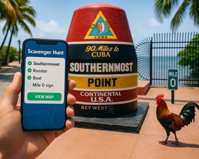 Self-Guided Scavenger Hunt Through Old Town Key West