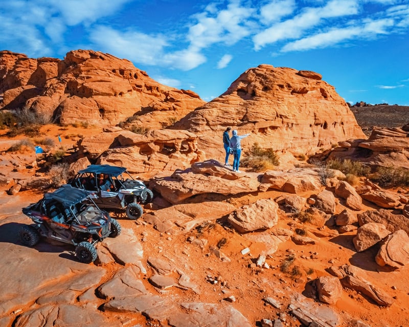 Private Flintstone House ATV Tour in Hurricane, Utah