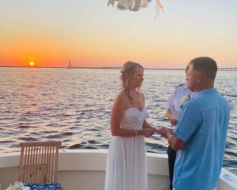 Destin Wedding Yacht Charter