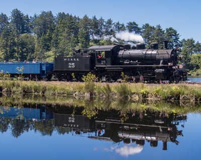 Tillamook Bay Historic Train Ride from Rockaway