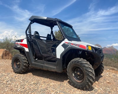 Sedona Polaris Rental to Vultee Arch & Devil's Bridge