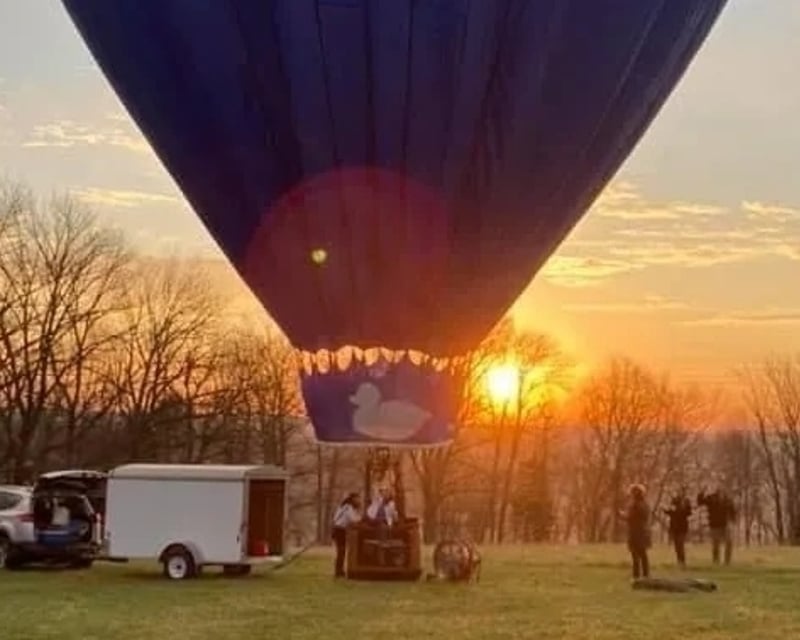Morning Hot Air Balloon Ride in Union Township, NJ
