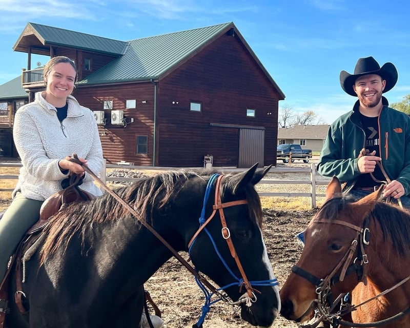 Sunset Trail Ride & Steak Dinner for Two Near Wichita