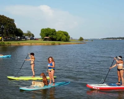 Lake Lewisville Boat Rentals with Self-Service