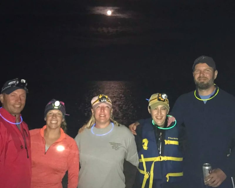 Full Moon Kayak Tour On Popponesset Bay