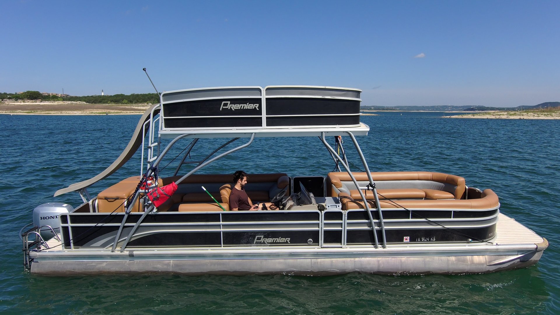 Cruise Lake Travis on a Double-Decker Tritoon | Greetwell