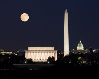 Washington DC Moonlight Monuments Cruise