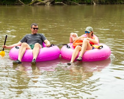 French Broad River Tubing in Asheville