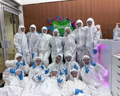 Glow Splatter Painting & Cake Decorating in Greenville