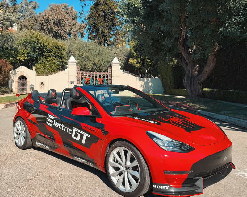 Private Roofless Tesla Driving Experience in Hollywood