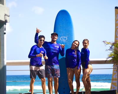 Group Surf Lesson in Jobos