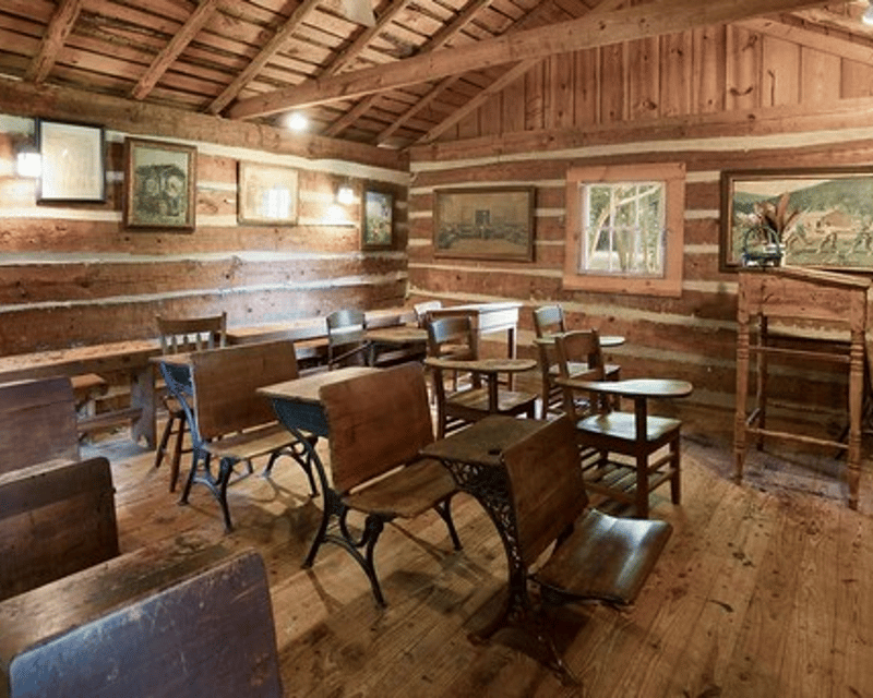 Historic Log School House Venue Rental in Nacogdoches