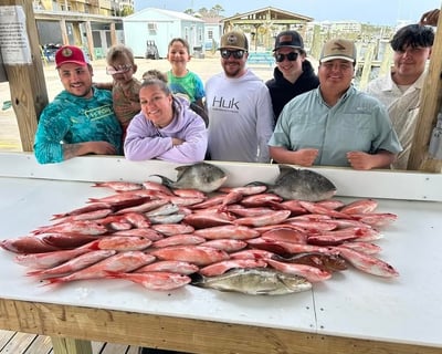 Family Fun Day: 8-Hour Islands, Dining and Fishing Charter