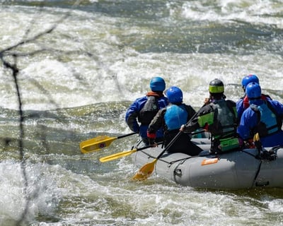 Whitewater Rafting the Numbers in Browns Canyon