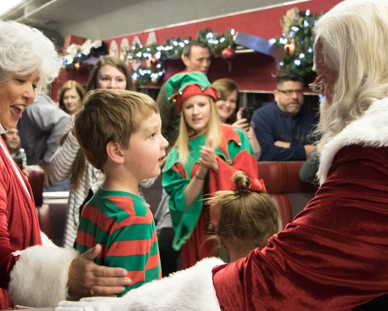 Calera Christmas Train Ride With Santa