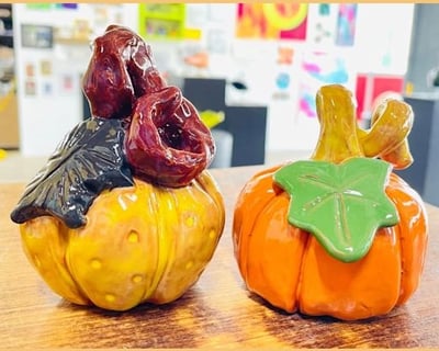 Ceramic Pumpkin Workshop in Macon