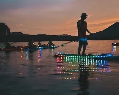 Neon Night Kayak & Paddleboard Rental on Saguaro Lake