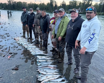 Lower Kenai River Sockeye Fishing Trip