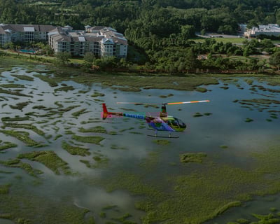 Soar 700 Feet Above Hilton Head Beaches & Marinas
