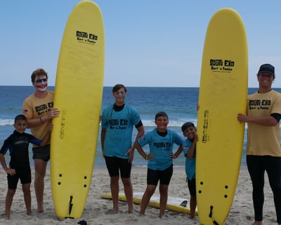 Private Group Surf Lessons in Beach Haven