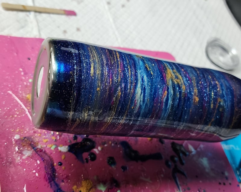 Custom Resin Tumbler Art Class in Red Oak