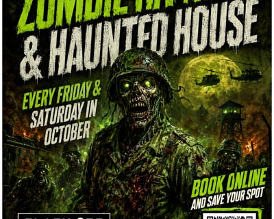 Zombie Paintball Hayride & Haunted House in Fayetteville