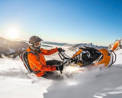 Full Day Snowmobile Rental