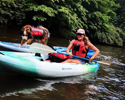 Single & Tandem Kayak Rental in Todd