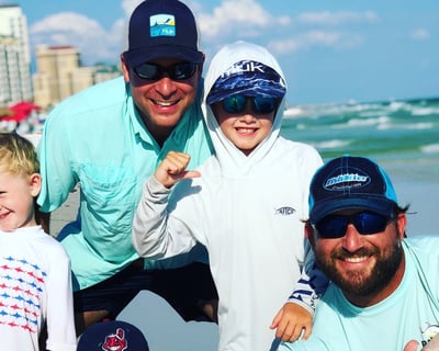 Family Surf Fishing Gear Rental in Santa Rosa Beach
