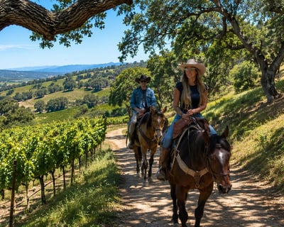 Private Horseback Ride & Wine Tasting Tour in Santa Ynez