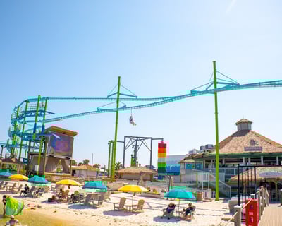 Pensacola Beach Zip Line: 389 ft Aerial Ride