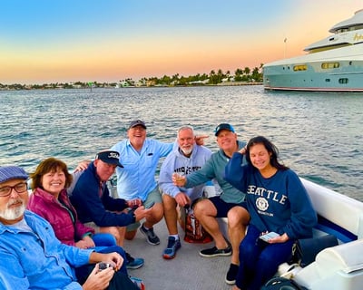 Sunset Pontoon Cruise in Fort Lauderdale