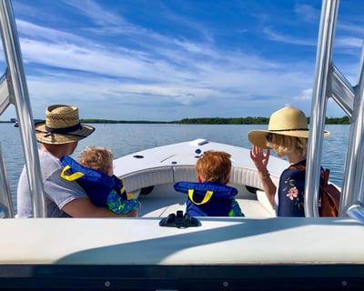 Cruise on a Private Boat Charter in Goodland