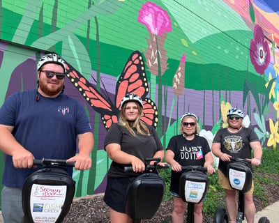 Ride a Segway on a Sturgeon Bay Murals Tour