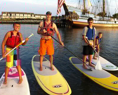 Paddle Board Lesson & Tour in Rehoboth Bay