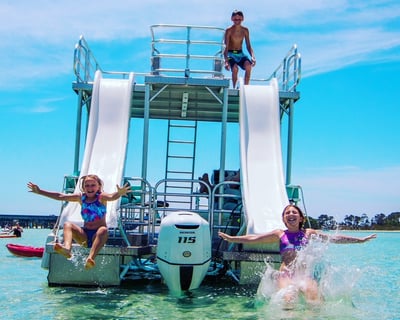 Double-Decker Pontoon Rental in Fort Walton Beach