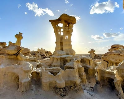 Guided Valley of Dreams Hike in New Mexico