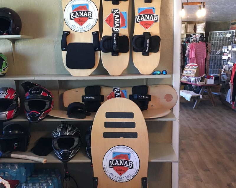 Sandboard & Sled Rental for Coral Pink Sand Dunes