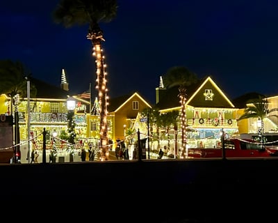 Private Nights of Lights Boat Tour in St. Augustine