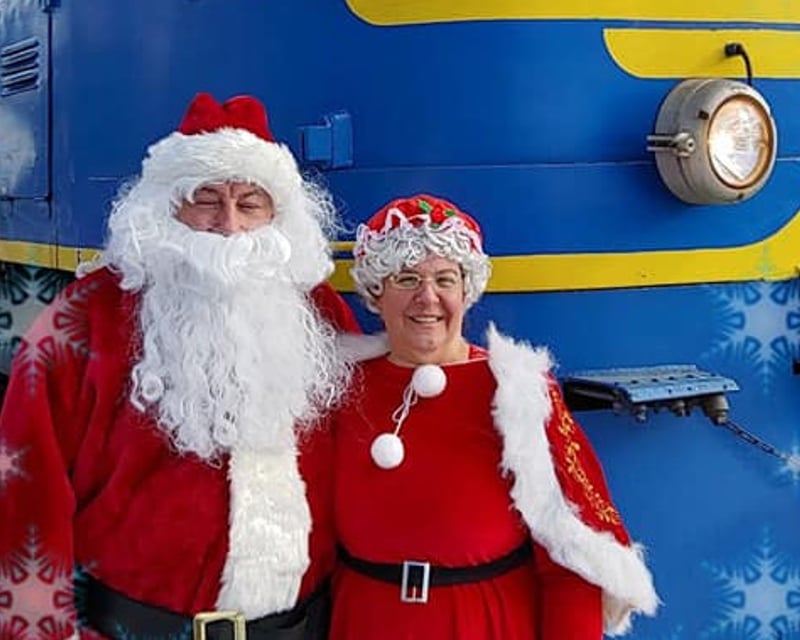 Santa Express Train Ride in Gowanda