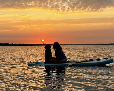 Guided 1-Hour Sunrise Paddle at Pilot Knoll Park