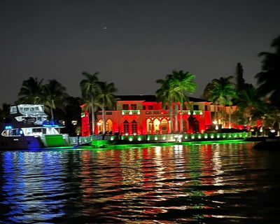 Cruise Fort Lauderdale Canals at Sunset