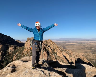 Guided Rock Climbing in Cochise Stronghold