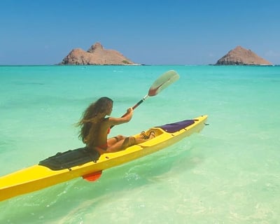 Kailua Bay Kayak & Snorkel with Lunch